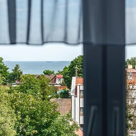 公寓 Mazurska Z Widokiem Na Morze 格但斯克